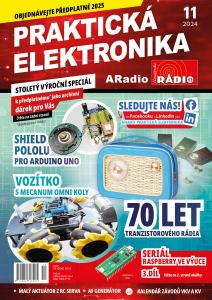 obálka časopisu Praktická elektronika 11/2024