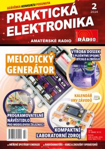 obálka časopisu Praktická elektronika 2/2024