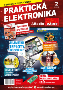 obálka časopisu Praktická elektronika 2/2025 