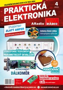 obálka časopisu Praktická elektronika 4/2025