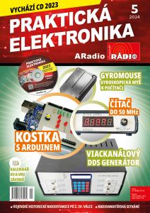 obálka časopisu Praktická elektronika 5/2024