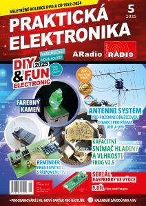 obálka časopisu Praktická elektronika 5/2025