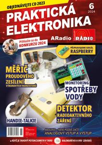 obálka časopisu Praktická elektronika 6/2024