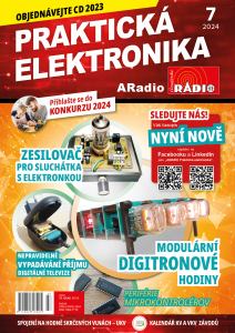 obálka časopisu Praktická elektronika 7/2024