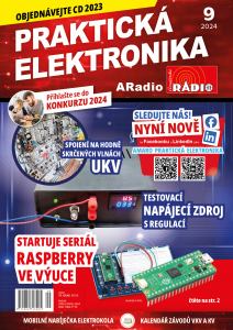 obálka časopisu Praktická elektronika 9/2024