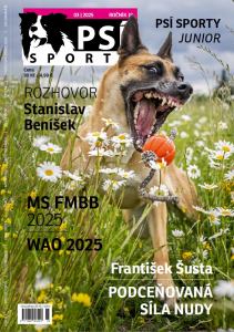 obálka časopisu Psí sporty 3/2025