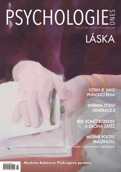 obálka časopisu Psychologie dnes 3/2026