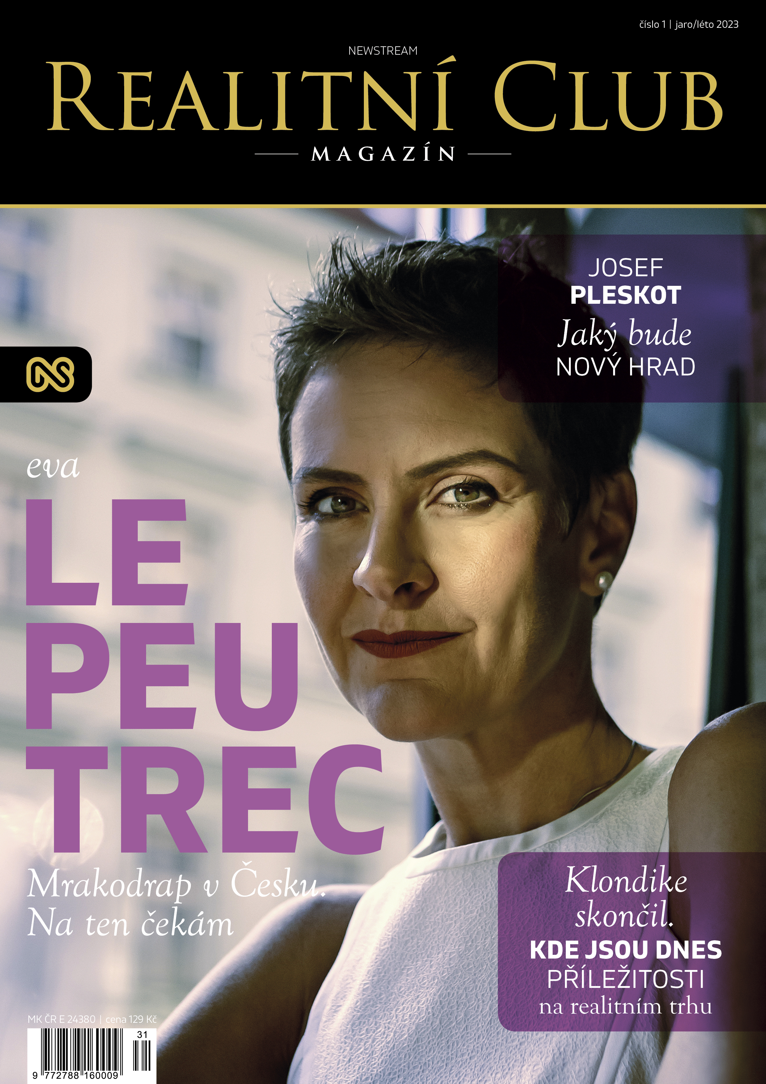 obálka časopisu Realitní Club  (2) 1/2023 duben