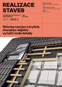 obálka časopisu Realizace staveb 1/2025