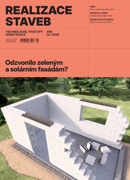 obálka časopisu Realizace staveb 2/2025