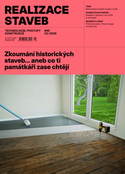 obálka časopisu Realizace staveb 3/2025