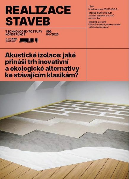 obálka časopisu Realizace staveb 4/2025