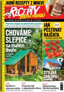 obálka časopisu Recepty prima nápadů 1/2025