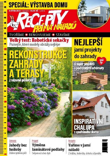 obálka časopisu Recepty prima nápadů 3/2025