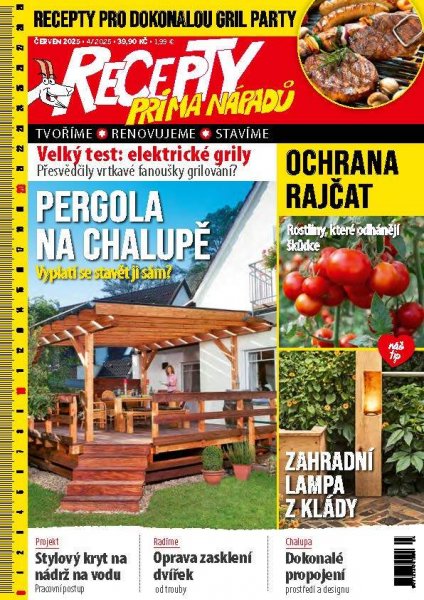 obálka časopisu Recepty prima nápadů 4/2025