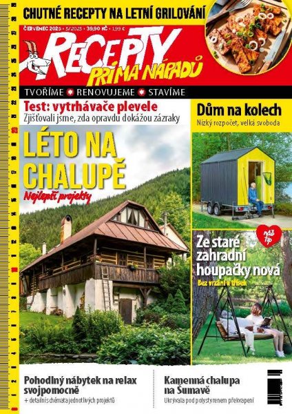 obálka časopisu Recepty prima nápadů 5/2025
