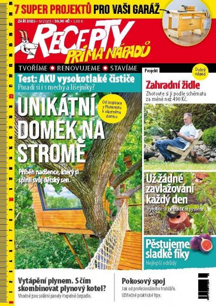 obálka časopisu Recepty prima nápadů 6/2025