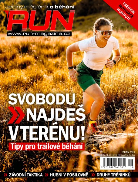 obálka časopisu RUN 10/2025