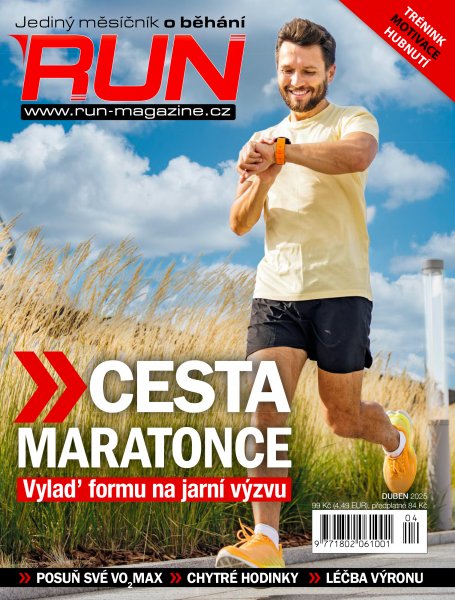 obálka časopisu RUN 4/2025