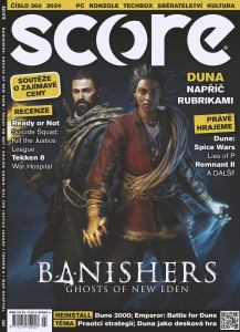 obálka časopisu Score 360/2024