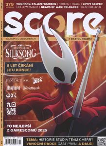obálka časopisu Score 379/2025