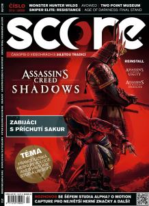 obálka časopisu Score 373/2025