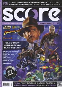 obálka časopisu Score 376/2025