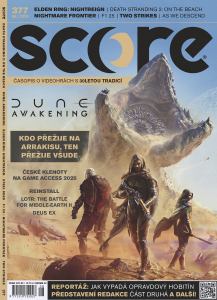 obálka časopisu Score 377/2025