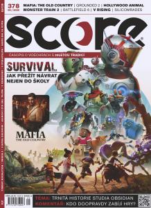 obálka časopisu Score 378/2025