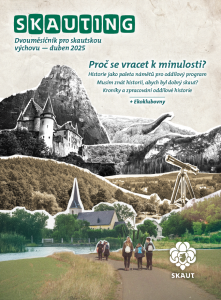 obálka časopisu Skauting duben/2025