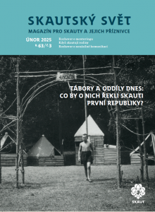 obálka časopisu Skautský svět únor/2025