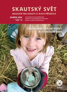 obálka časopisu Skautský svět duben/2025