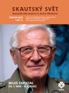 obálka časopisu Skautský svět červen/2025