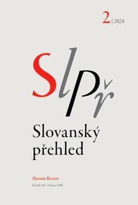 obálka časopisu Slovanský přehled 2/2024