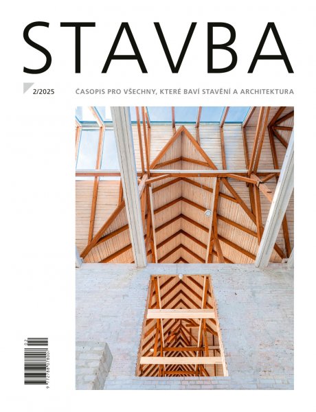 obálka časopisu Stavba 2/2025