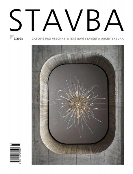 obálka časopisu Stavba 3/2025