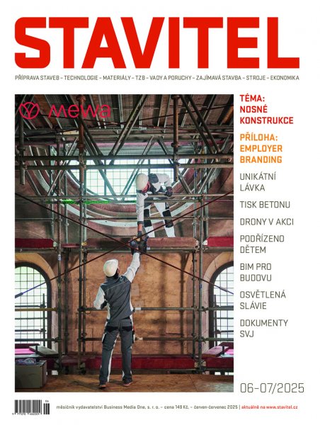 obálka časopisu Stavitel 6-7/2025