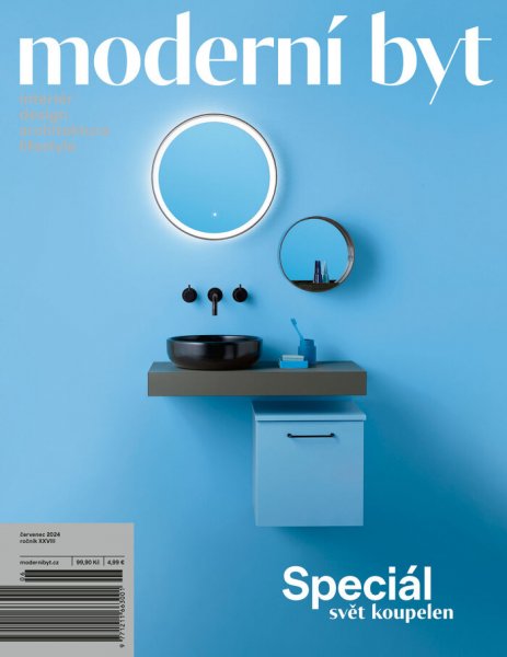 obálka časopisu Svět koupelen 2/2024 Léto - Speciál MB