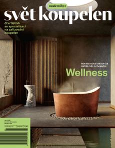 obálka časopisu Svět koupelen 1/2025 Jaro
