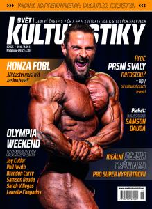 obálka časopisu Svět kulturistiky 1/2025
