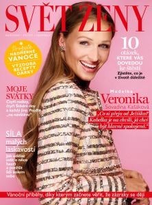 obálka časopisu Svět ženy 12/2025