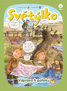 obálka časopisu Světýlko duben/2025