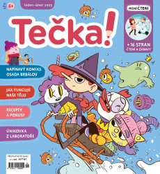 obálka časopisu Tečka! 1-2/2025