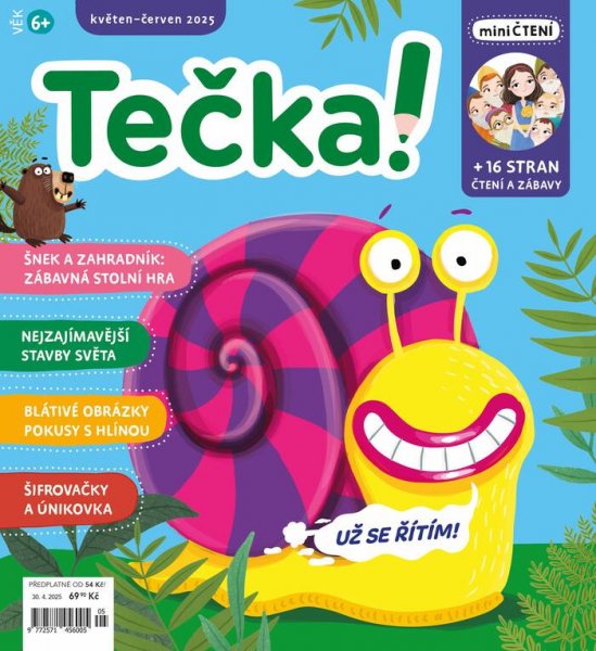 obálka časopisu Tečka! 5-6/2025