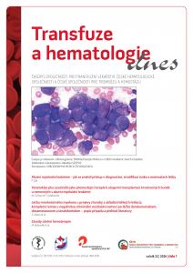 obálka časopisu Transfuze a hematologie dnes  1/2026