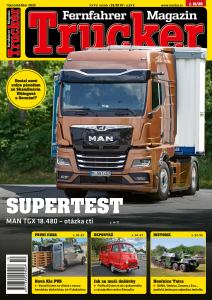 obálka časopisu Trucker 10/2025