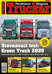 obálka časopisu Trucker 7-8/2025