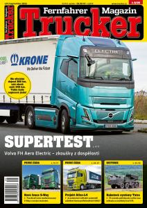 obálka časopisu Trucker 9/2025