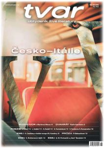 obálka časopisu Tvar 16/2025