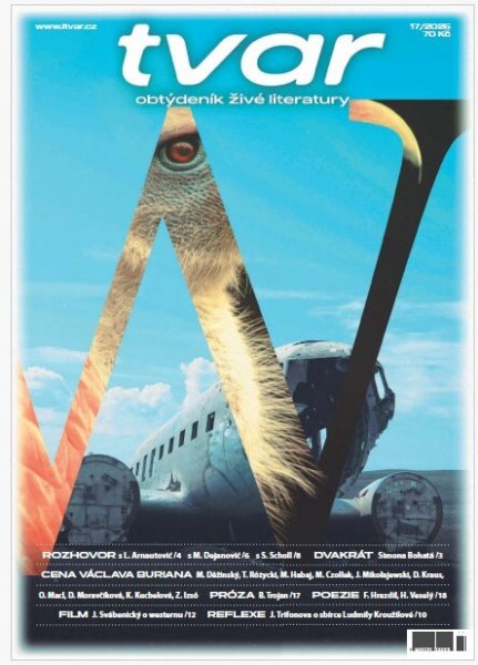 obálka časopisu Tvar 17/2025